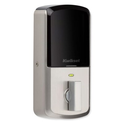 Kwikset Halo Touchscreen Wi-Fi Smart Lock, Satin Nickel